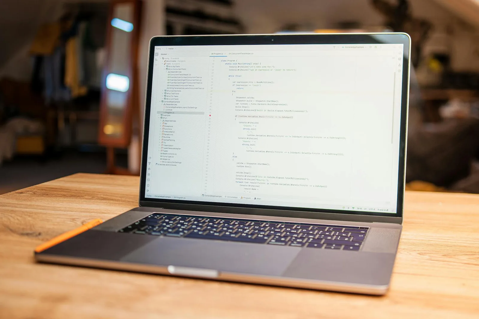 Code éditeur laptop developer
